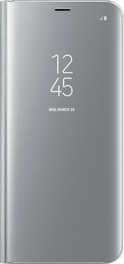 Book Πλαστικό Ασημί (Redmi 8A)