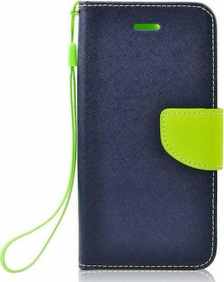 iSelf Fancy Synthetic Leather Wallet Blue (Xiaomi Mi Note 10 / Mi Note 10 Pro)