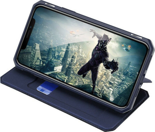 Dux Ducis Skin X Book Δερματίνης Navy Μπλε (iPhone 11 Pro)
