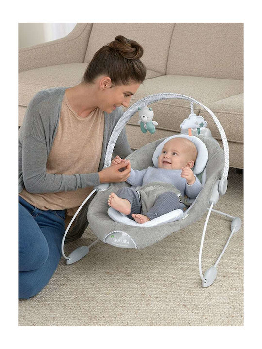 Ingenuity Ηλεκτρικό Relax Μωρού DreamComfort SmartBounce με Μουσική και Δόνηση Pemberton για Παιδί έως 9kg