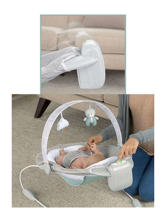 Ingenuity Ηλεκτρικό Relax Μωρού DreamComfort SmartBounce με Μουσική και Δόνηση Pemberton για Παιδί έως 9kg