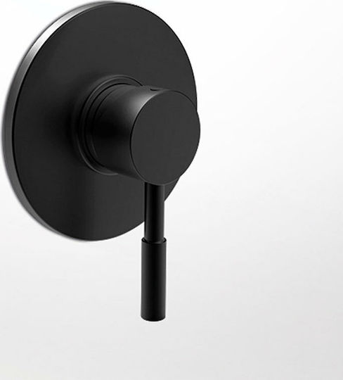 La Torre New Tech pentru Duș 1 Ieșire Black Matt