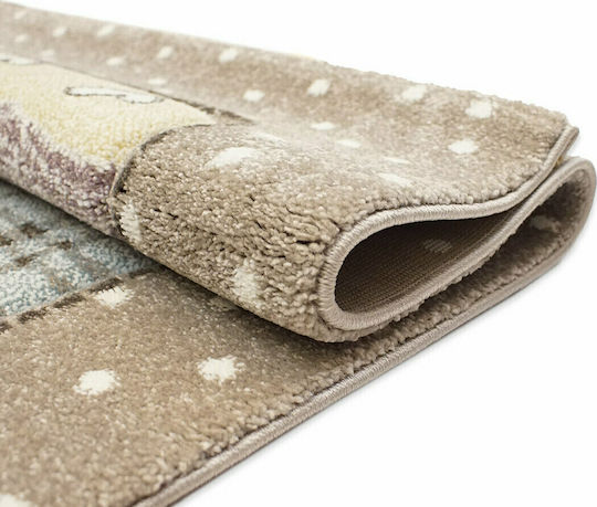 Tzikas Carpets 21905-730 Детско килимче Кафяв 133x190см