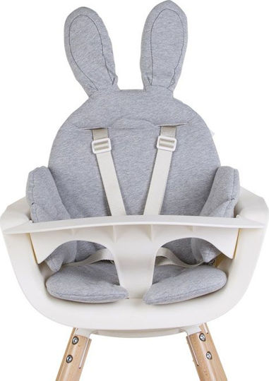 Childhome Hochstuhlbezug Rabbit Grey