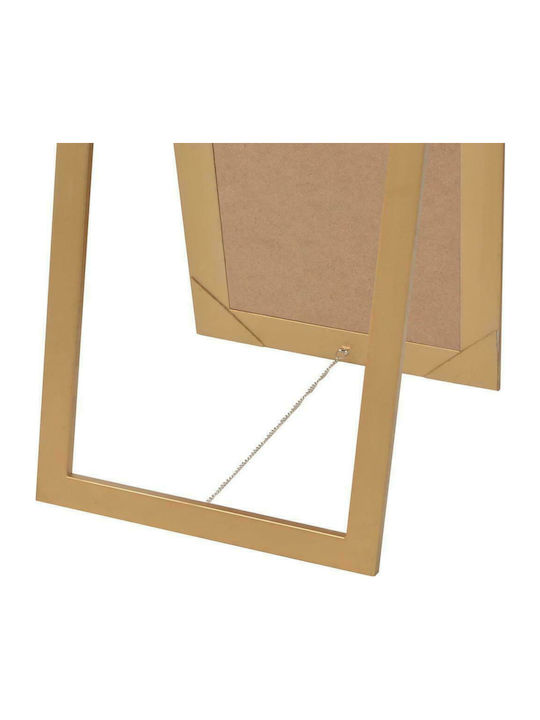 vidaXL Καθρέπτης με Χρυσό Ξύλινο Πλαίσιο 160x40cm