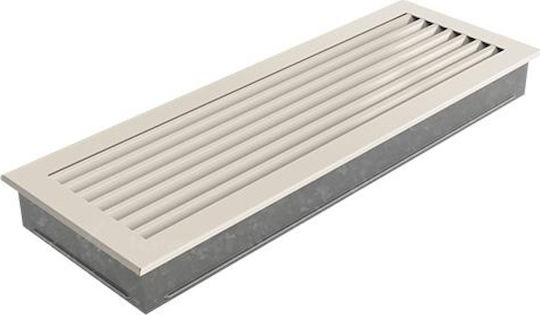 Kratki Fresh Perdea de aer pentru șemineu dreptunghiulară Perdea de aer pentru șemineu 49x17cm Bej