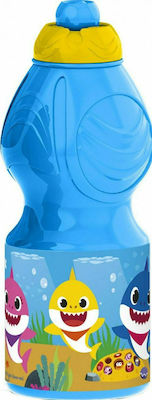 Stor Kinder Trinkflasche Baby Hai Kunststoff Hellblau 400ml