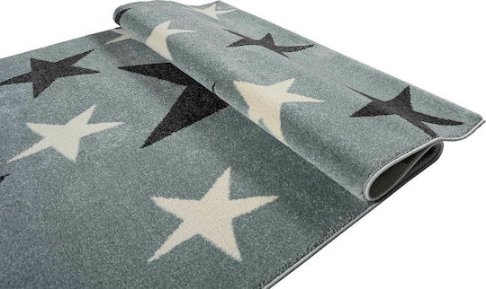 Balsan Star Детско килимче Звезди Light Grey-Blue 160x230см