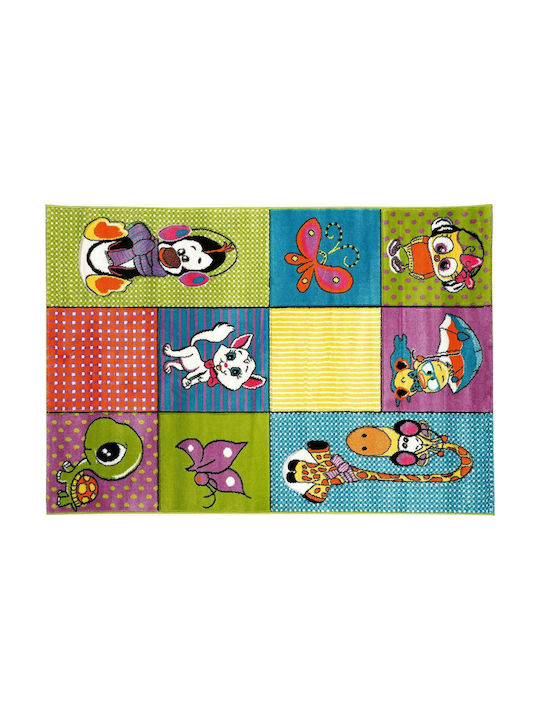 Madi Kids Cotton Rug Colors 173 133x190cm 11mm Multi