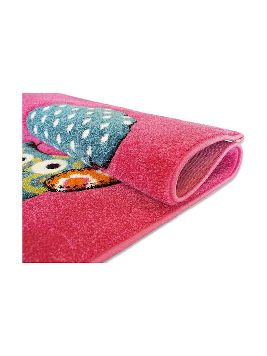 Tzikas Carpets 21077-055 Παιδικό Χαλί Φούξια 160x230cm Πάχους 13mm