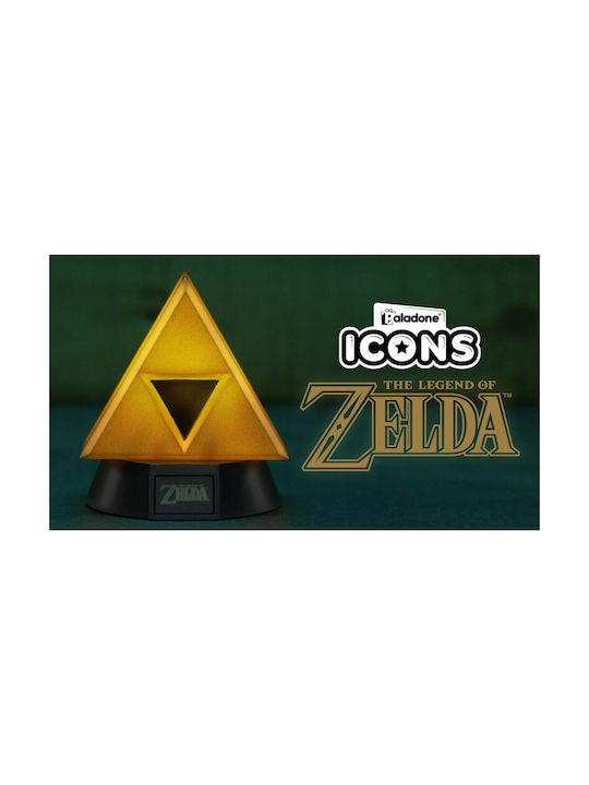 Paladone Παιδικό Διακοσμητικό Φωτιστικό The Legend of Zelda Triforce Χρυσό