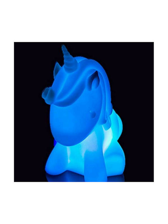 Fizz Creations Kinder Dekorative Lampe Unicorn Mood mit Farbwechsel Weiß
