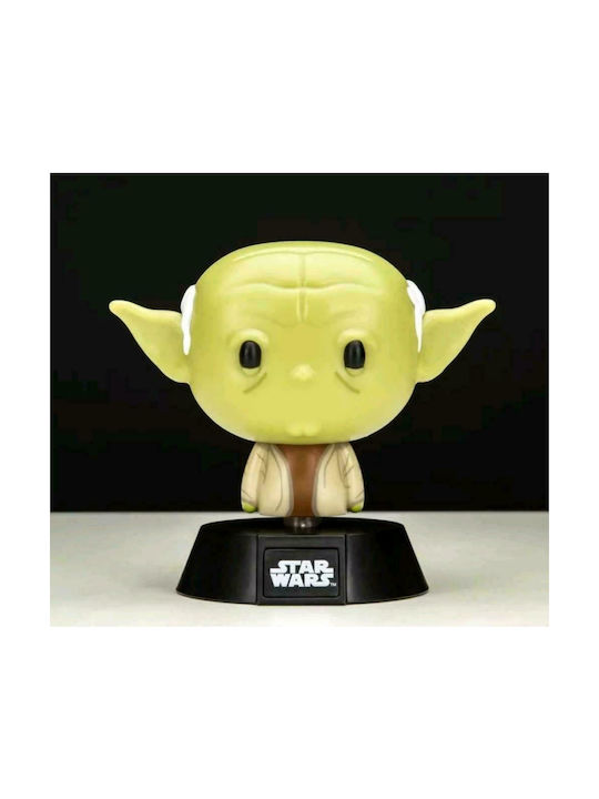 Paladone Kids Decorative Lamp Star Wars Yoda Green 10εκ.