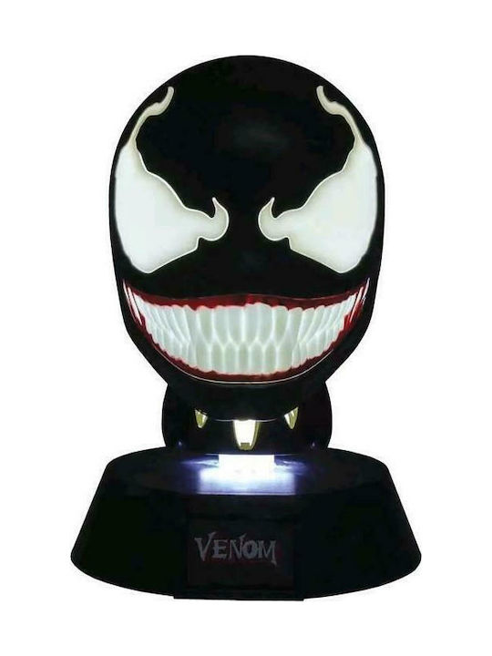 Paladone Lampă decorativă pentru copii Venom Negru 10εκ.