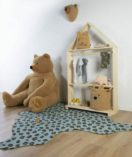Childhome Kids Decorative Animal Bust Animals Brown made of Fabric Teddy Bear 29x20x31εκ.