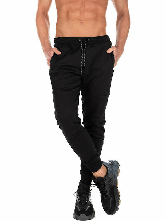 Jogginghose mit Gummizug Schwarz