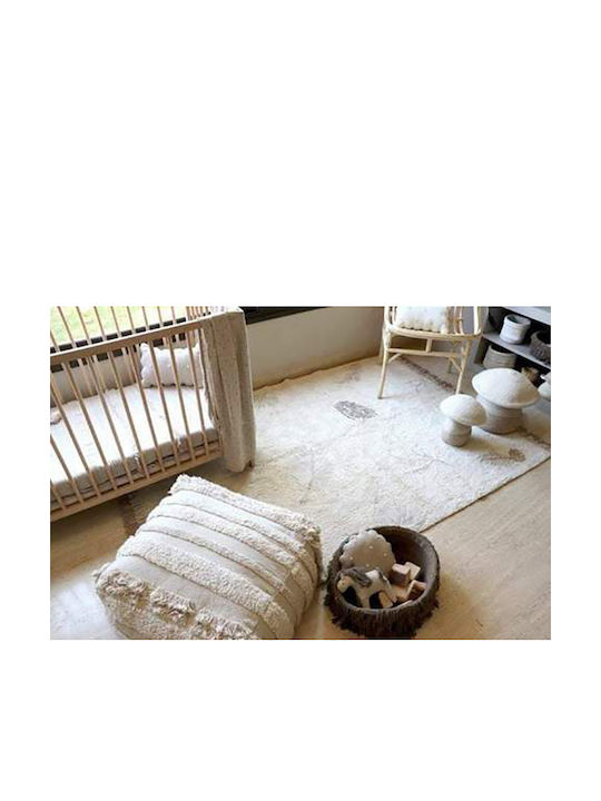 Lorena Canals Children's Storage Basket made of Fabric Pio Pio Brown 40x40x20cm 1pcs