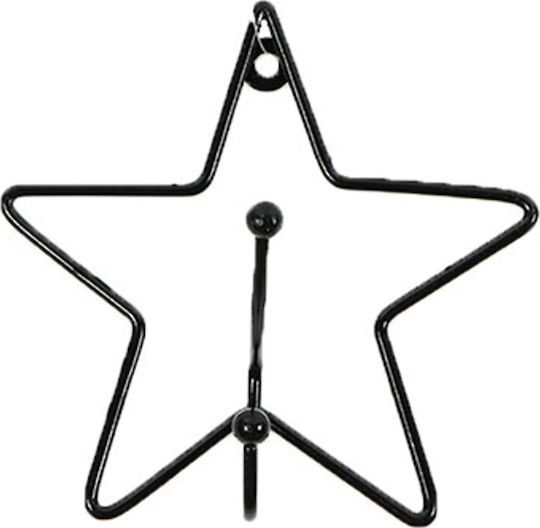 Minene Kinder Wandhaken Metallisch 12x12cm