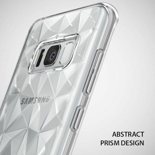Ringke Air Prism Umschlag Rückseite Silikon Transparent (Galaxy S8)