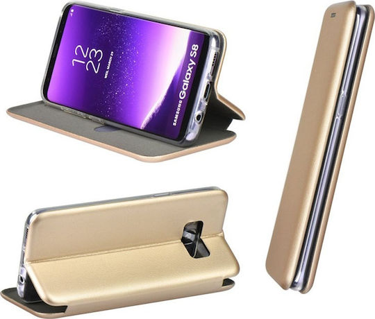 Forcell Elegance Book Δερματίνης Χρυσό (Huawei Mate 20 Pro)