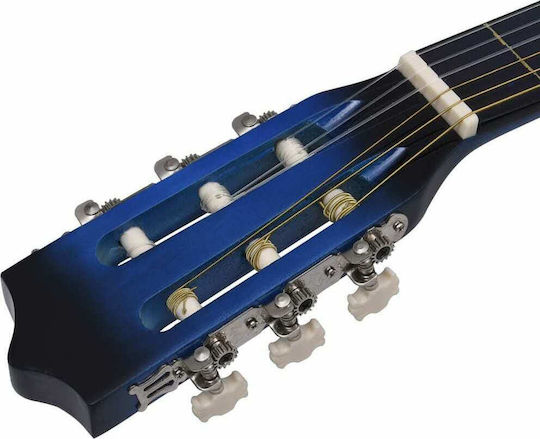 vidaXL Semi-Akustik Gitarre Ausschnitt Rot