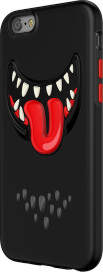 SwitchEasy Monsters Back Cover Πλαστικό Μαύρο (iPhone SE 2022/2020)