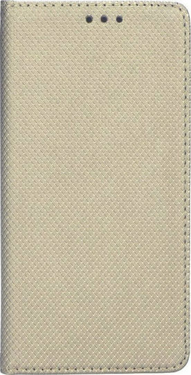 Forcell Smart Magnet Book Δερματίνης Χρυσό (Xiaomi Mi Note 10 Lite)