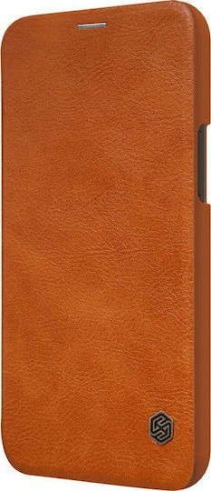 Nillkin Qin Buchen Sie Synthetisches Leder Braun (iPhone 12 mini)