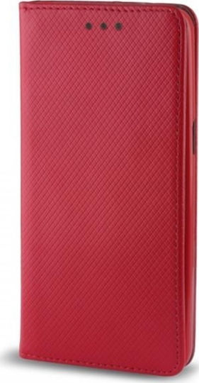 Forcell Smart Magnet Book Piele artificială Roșu (Galaxy A71)