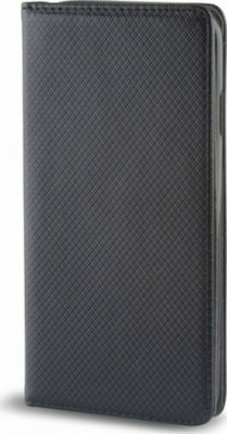 Smart Magnet Synthetic Leather Book Black (iPhone 12 Pro Max)