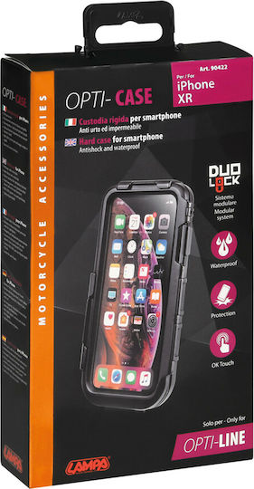 Lampa Hard Case Optiline Duolock Θήκη Κινητού Apple iPhone XR για Βάση Στήριξης Μοτοσυκλέτας
