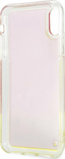 Guess Back Cover Πλαστικό Ροζ (iPhone X / Xs)