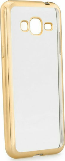 J3 2016 J320 Back Cover Silicone Gold (Galaxy J3 2016)