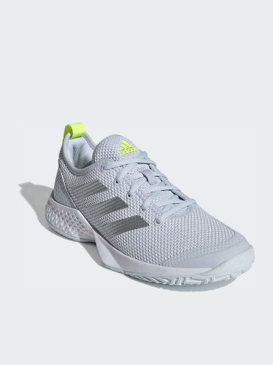 Adidas Apac Halo Γυναικεία Sneakers Cloud White / Silver Metallic / Halo Blue