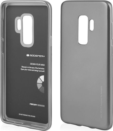 Mercury iJelly Back Cover Σιλικόνης Γκρι (Galaxy S9+)