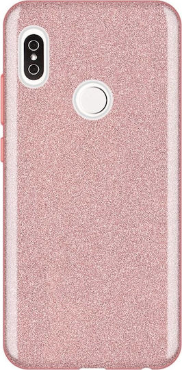Shining Back Cover Silicone Pink (Redmi 7)
