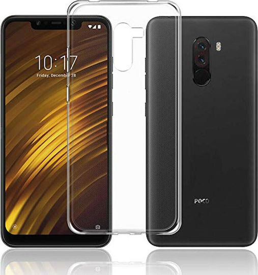 Powertech Back Cover Σιλικόνης 0.5mm Διάφανο (Pocophone F1)