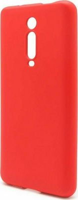 iNOS Liquid Silicon Silicone Back Cover Red (Xiaomi Mi 9T / 9T Pro)