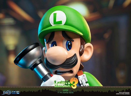 First 4 Figures Luigi's Mansion 3 Sammelbare Figur Luigi Figur 23cm