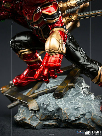 Iron Studios Marvel Spiderman Iron Avengers 4 Endgame Collectible Figure 14cm