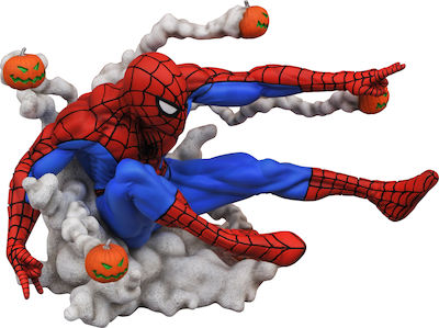 Diamond Select Toys Marvel: Spiderman Bombe de dovleac Figurină înălțime 16buc la Scară 1:8