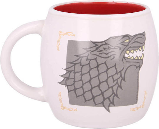 Stor Game Thrones Κούπα Κεραμική Λευκή 380ml