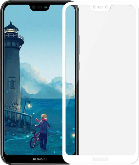 Mocolo 5D Adeziv complet Full Face Tempered Glass (Huawei P20)
