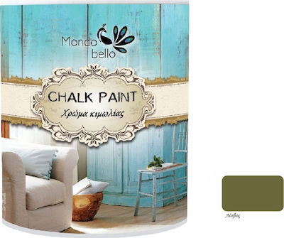 Mondobello Chalk Paint Χρώμα Κιμωλίας Λέσβος/Χακί 375ml