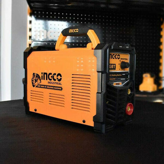 Ingco Електрожен Inverter ММА с Максимален Ток на Заваряване 200Спецификация и Работен Цикъл 60%