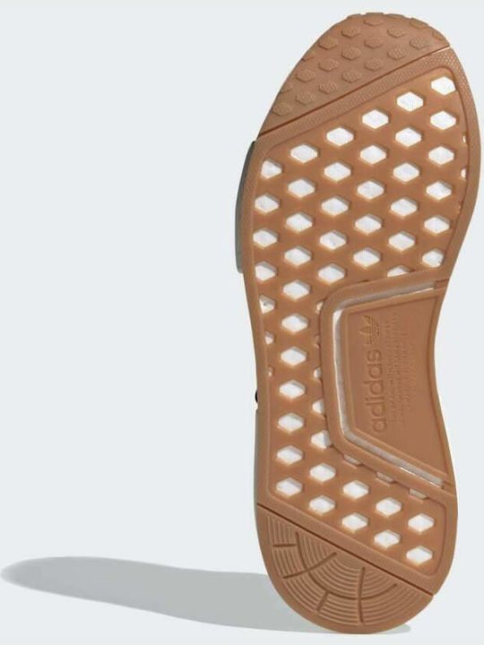 NMD_R1 Sneakers Collegiate Green / Cloud White / Gum