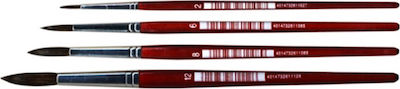 Valoro Round Paint Brush Πινέλο Στρογγυλό Νο.4 No4