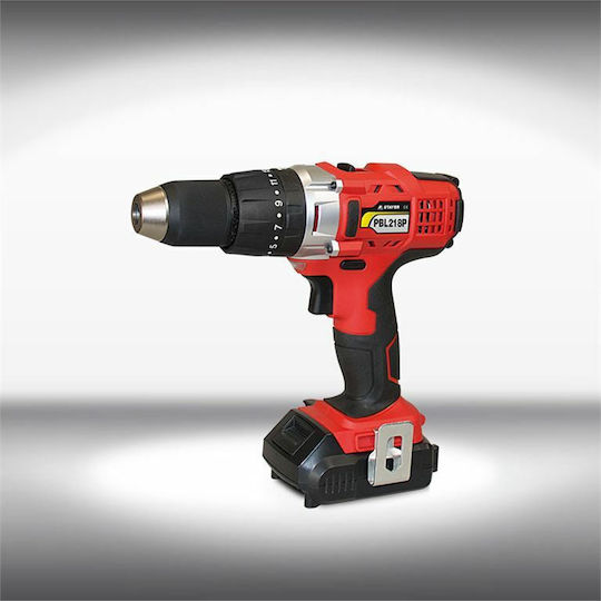 Stayer PBL 2181 PK Percussive Drill Driver Battery 18V 2x1.5Ah