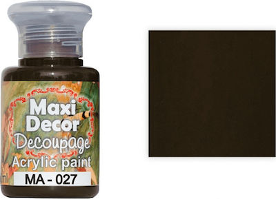 Maxi Decor Ακρυλικό Χρώμα Καφέ 60ml 1pcs