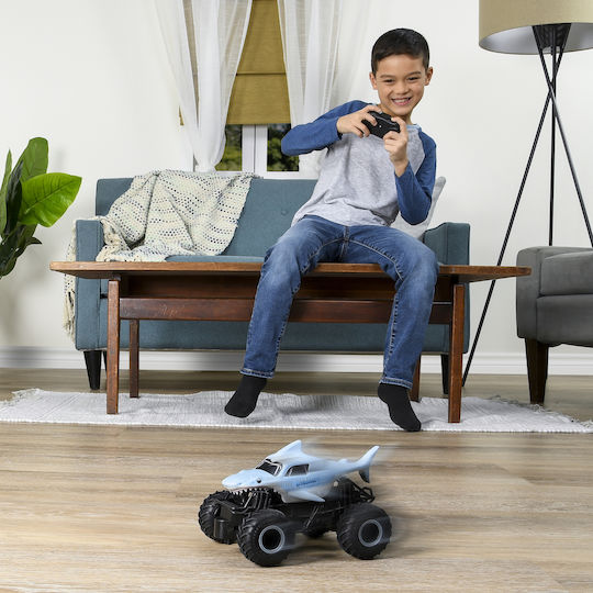 Spin Master Monster Jam Megalodon Remote Controlled Car Monster Truck Blue